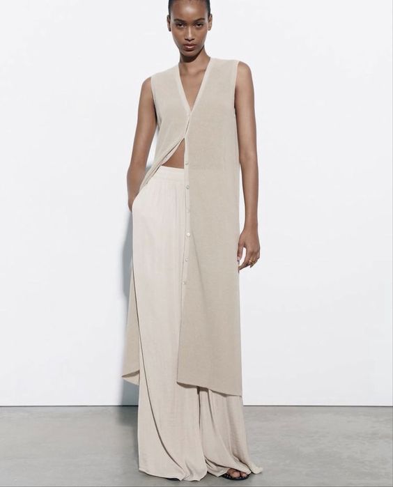 штани палаццо zara
