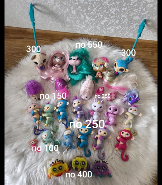 Іграшка інтерактивна Wow Wee Fingerlings мавпочка, Furreal Friends