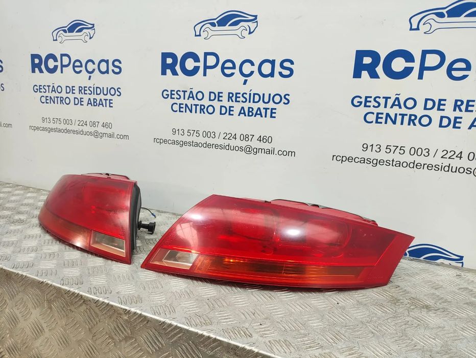 Farolins Tras Traseiros Esquerdo Direito Originais Audi TT MK2 8J 8J3