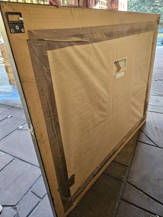 Obraz kobieta oprawiony