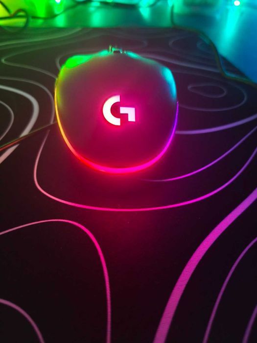 Игровая мышь Logitech G102 Lightsync — проводная, RGB