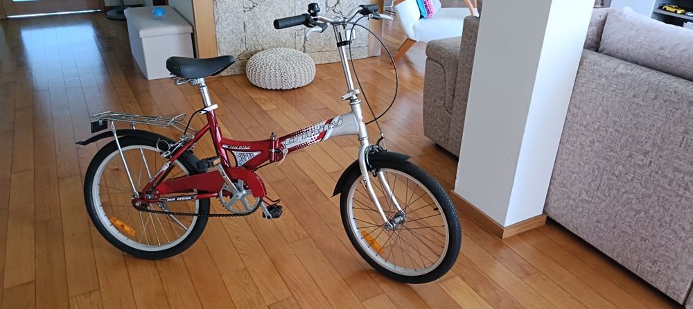Bicicleta dobrável roda 20"