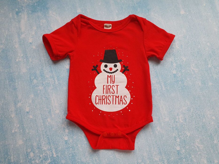 Body z bałwanem My First Christmas         [617]