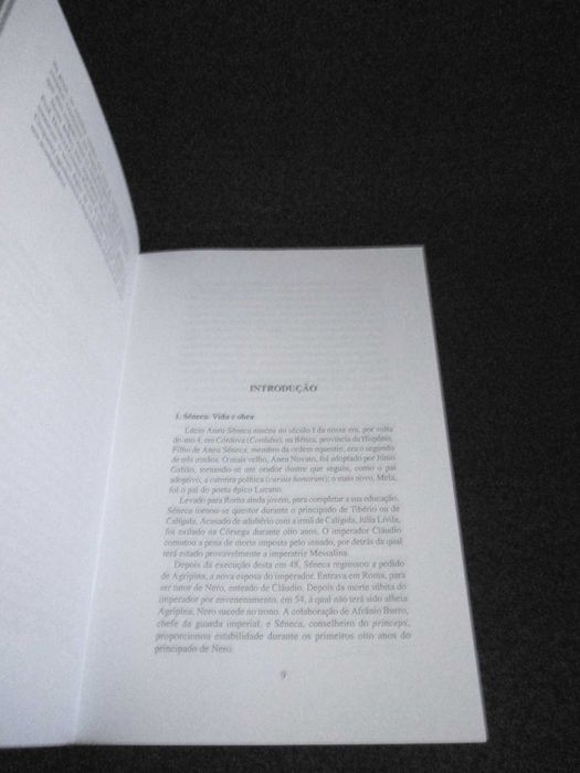 Livro Fedra Séneca Clássicos Gregos e Latinos
