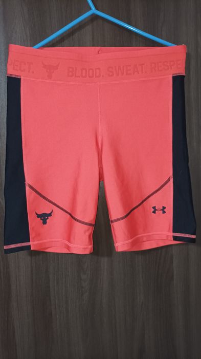 Шорти компресійні Under Armour PROJECT ROCK HEATGEAR BloodSweatRespect