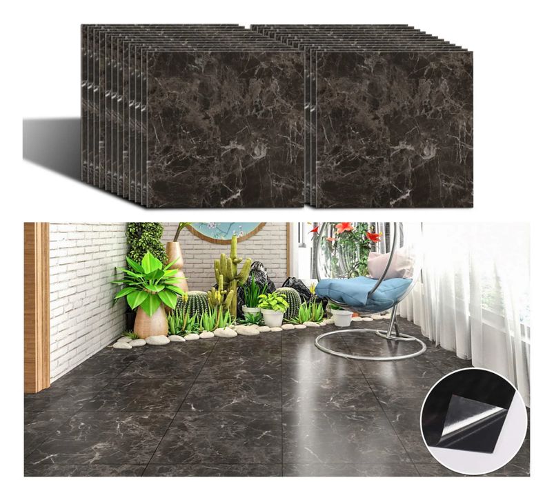 VEELIKE, naklejki podłogowe, płytki PCV, samoprzylepne