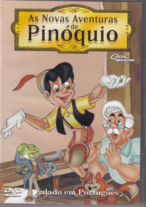 DVD - As Novas Aventuras de Pinóquio