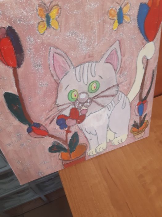 Obraz ręcznie malowany