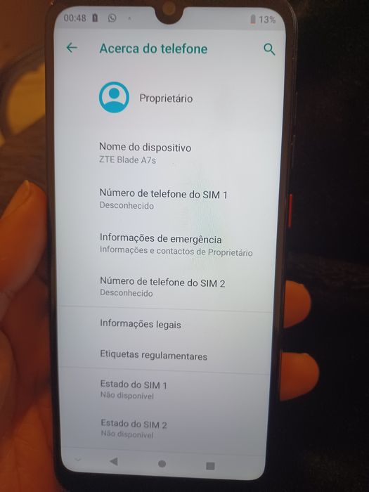 ZTE blade A47S dual sim