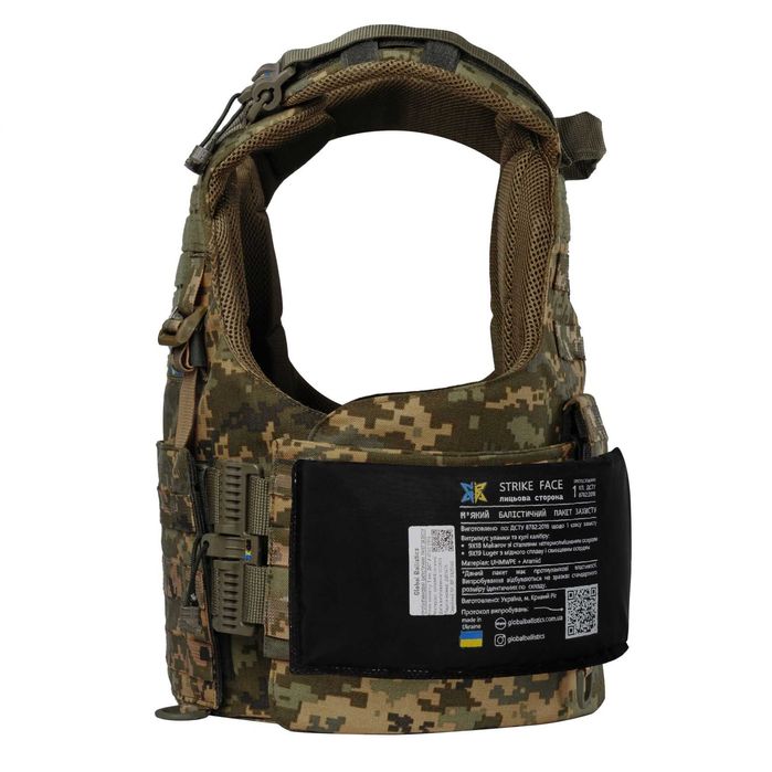 Комплект бокового балістичного бронезахисту 30Х15 по 1 класу