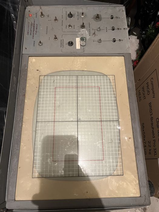 oscyloskop akustyczny dwustrumieniowy typ-ges 67