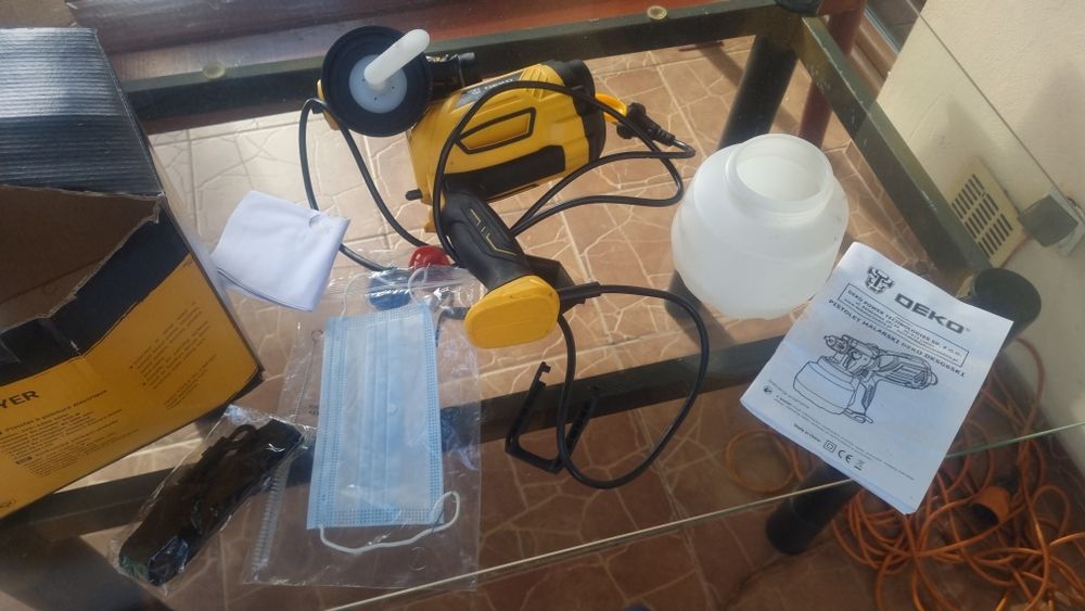 Pistolet malarski elektryczny deko 650 watt
