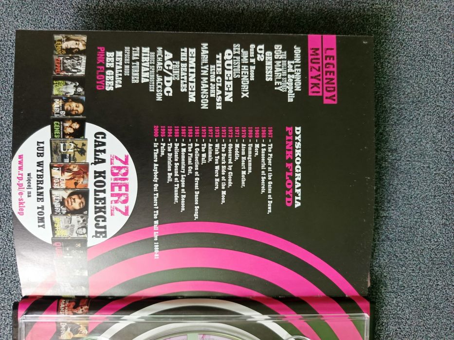 Legendy muzyki Pink Floyd "Meddle" DVD