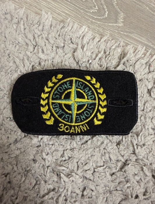 патч stone island 30 anni оригинал