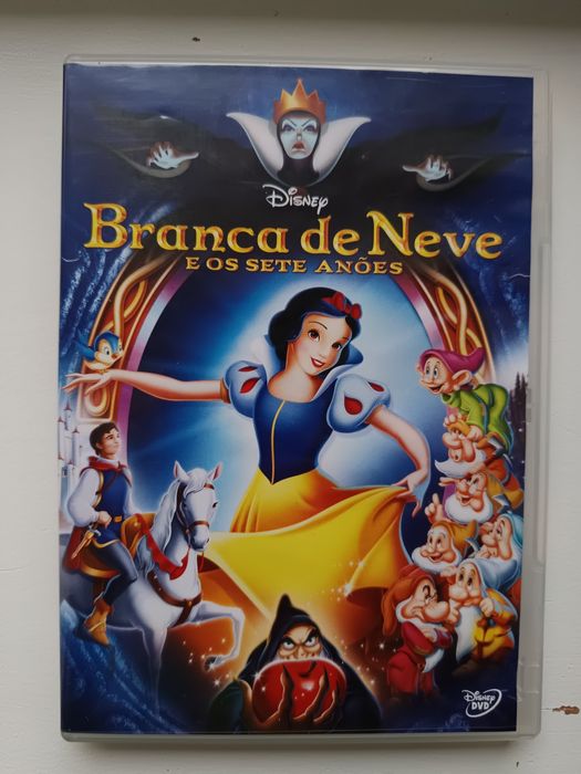 DVD Disney branca de neve e os sete anões