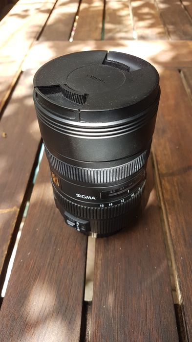 Lente Sigma CANON 8-16 mm f/4.5-5.6 DC HSM FLD AF