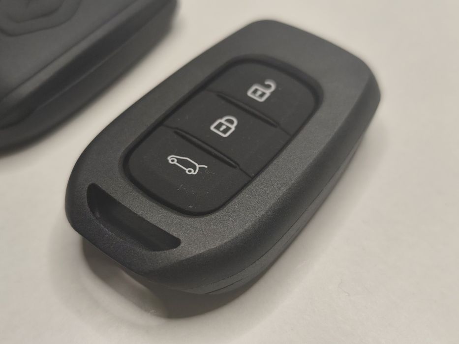 Carcaça Chave Comando Renault Clio III Kangoo Master Trafic Twingo Dacia Sandero Duster Logan 2 3 Botões Parafuso Novo