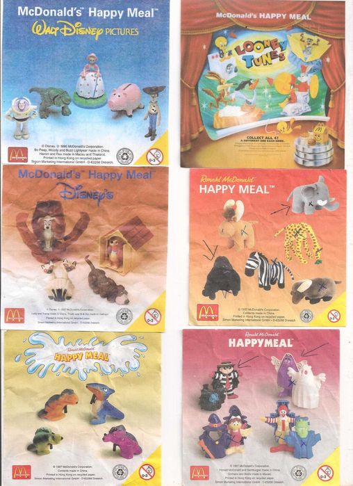 VENDO BRINQUEDOS MCDONALDS