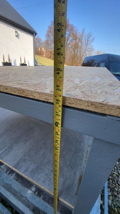 Stół warsztatowy 320x120 bardzo solidny na kółkach