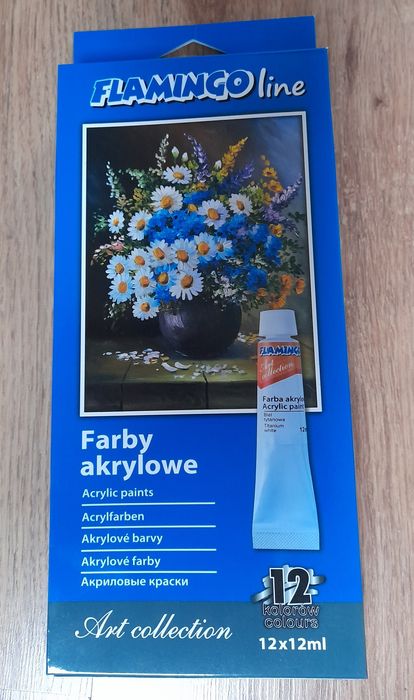 Farby akrylowe nowe