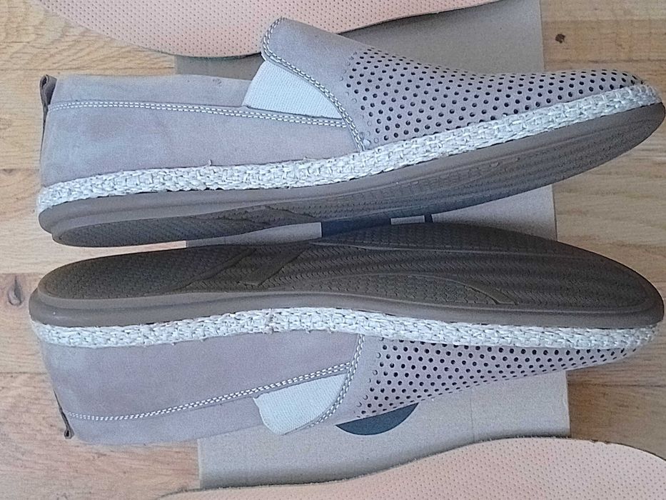 Чоловічі літні мокасини сліпони туфлі KaDar розмір по устілці 27 см