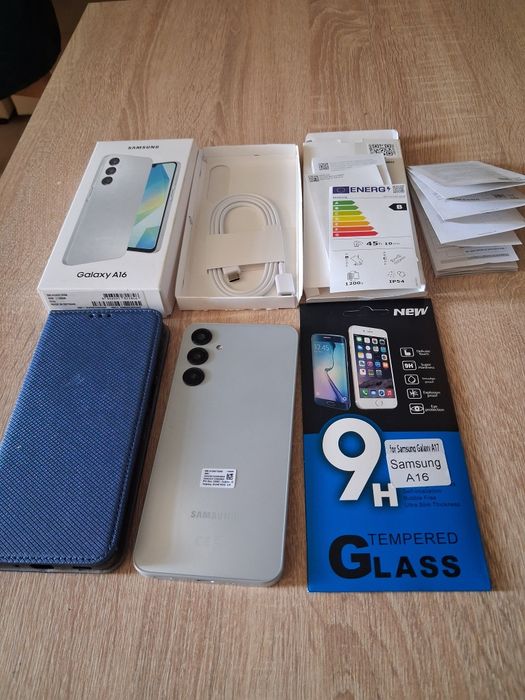 Smartfon Samsung Galaxy A16 Nowy +ETUI i  szkło hartowane.