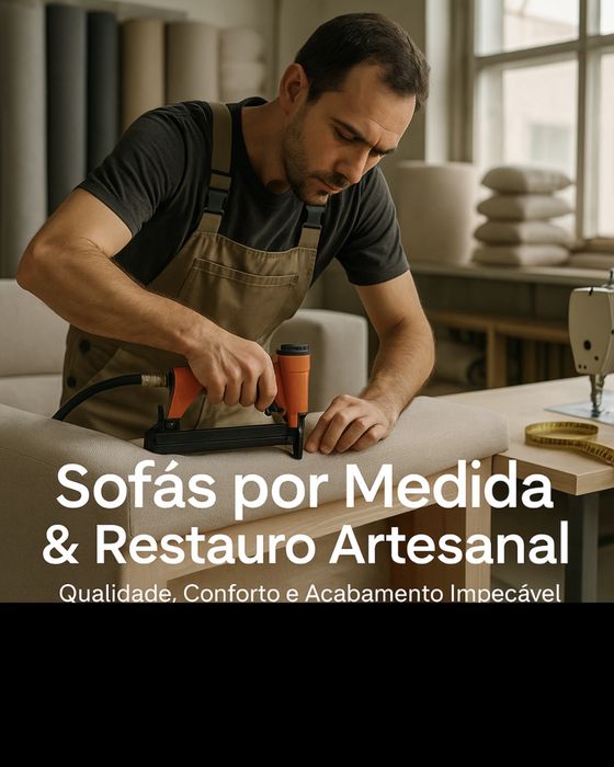 Restauración e Estofador artesanal/Sofás por medida/Qualidade premium