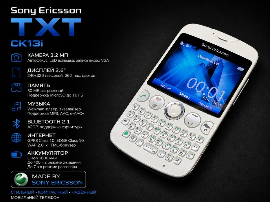 Sony Ericsson CK13i/Sony Ericsson TXT