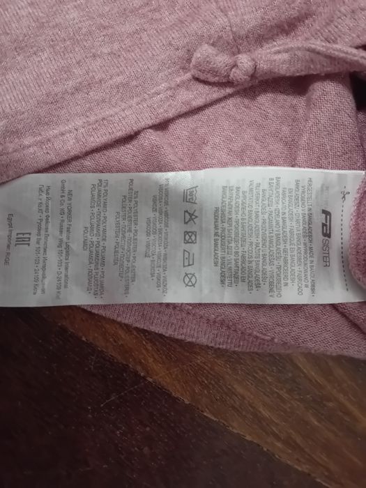 camisola manga comprida FB sister