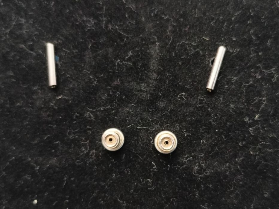 Kolczyki srebrne kreseczki 1 cm