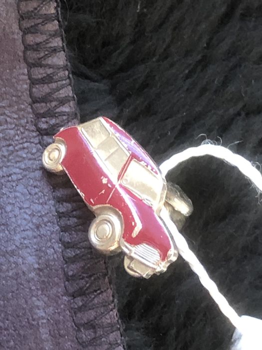 Запонки MINI COOPER, позолота