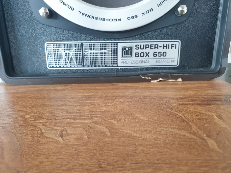 Grundig box 650 Professional