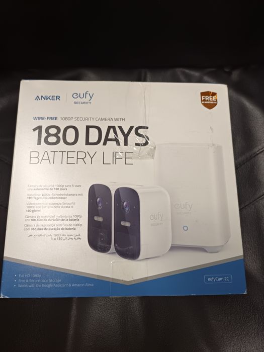 Eufycam 2C zestaw 2 kamer bezprzewodowych BEZ BAZY