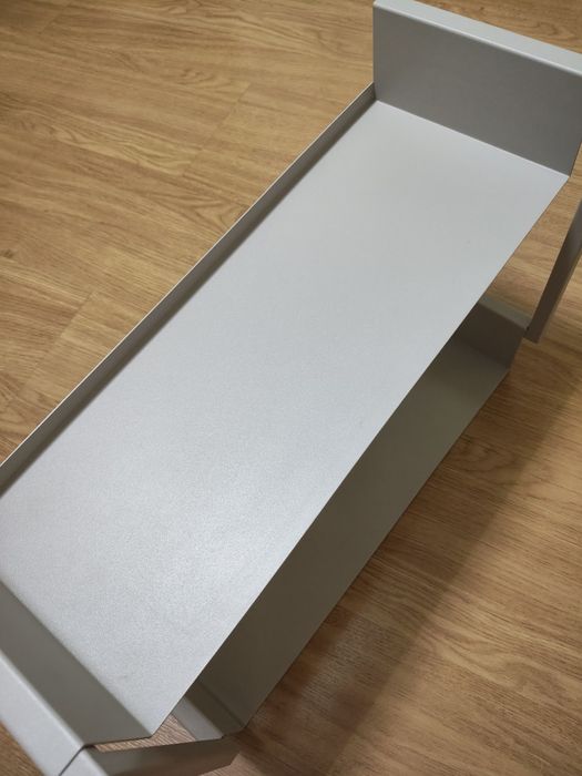 Prateleiras metal para interior ou exterior de armário, 2 prateleiras