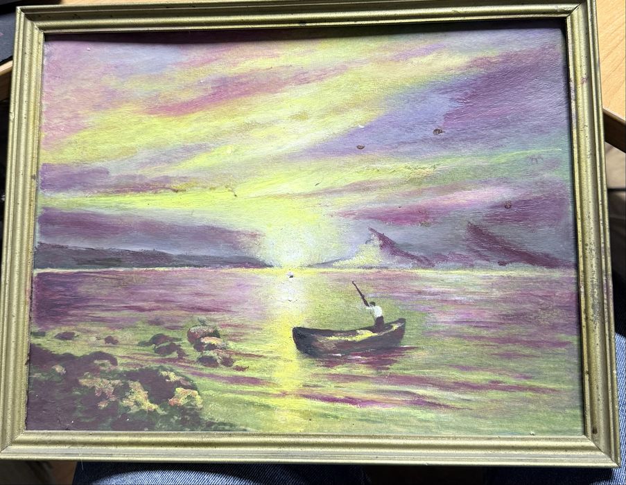 Картина маслом «Закат»