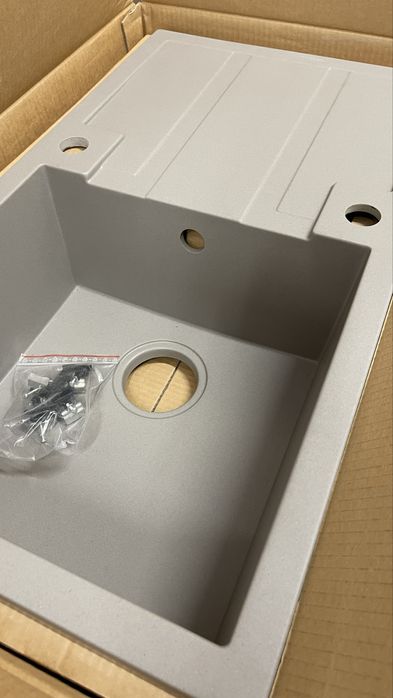 Zlewozmywak nowy granitowy гранитная мойка