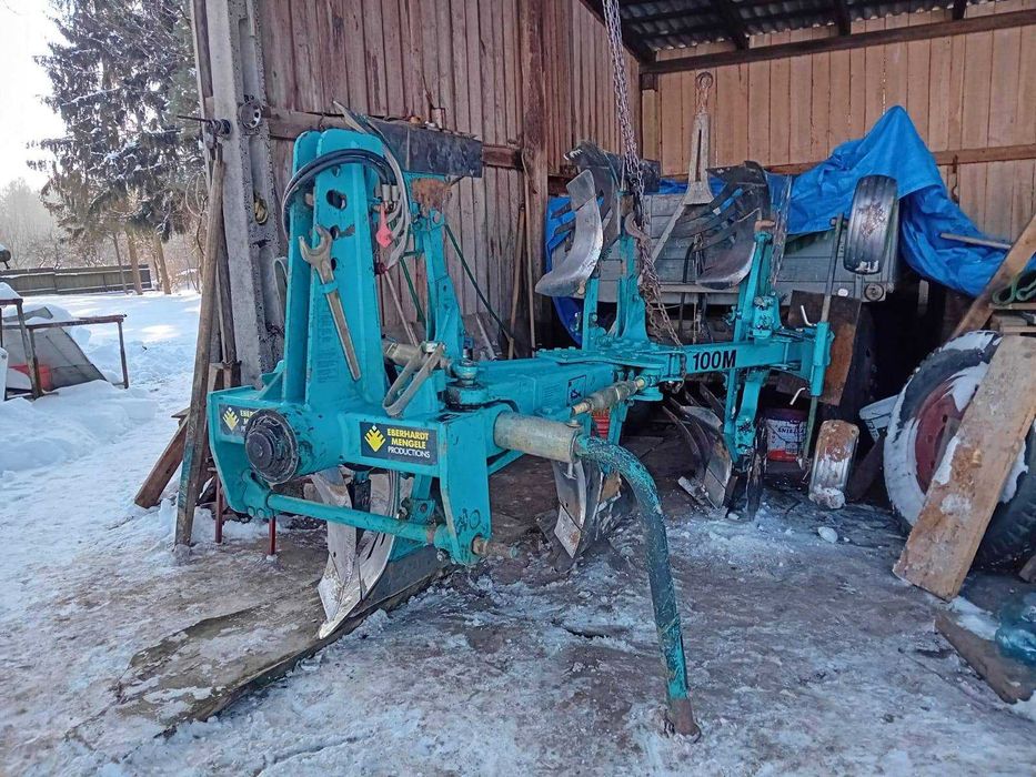 Плуг оборотний Eberhardt 3 корпусний як Lemken Europal 5 на кукурудзу