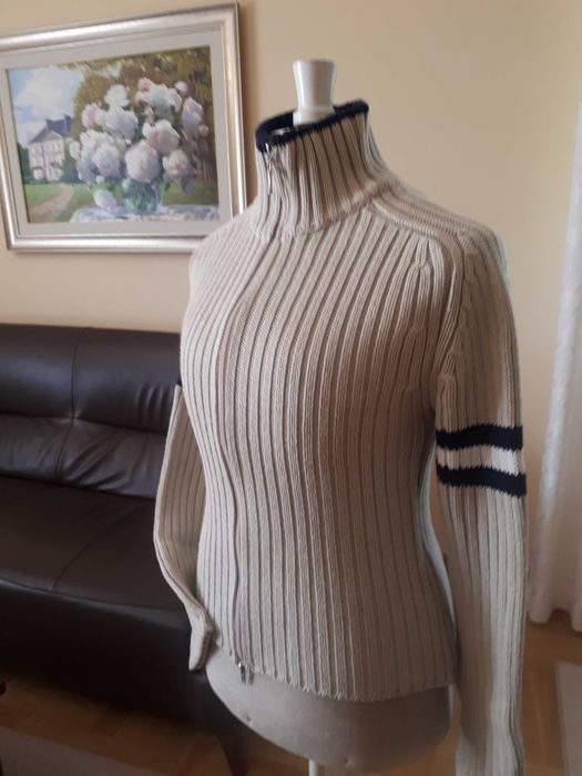 Sweter beżowy, damski