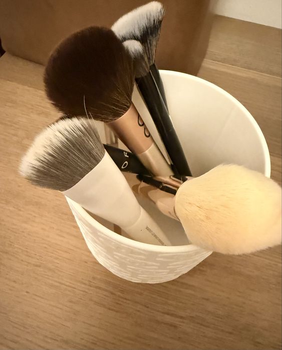 Organizador de pinceis de maquilhagen