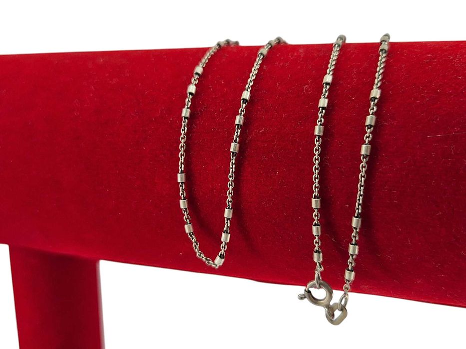 Przepiękny srebrny łańcuszek  925P 2,51G