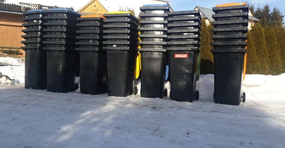 Kosze na śmieci komunalne 240L inne