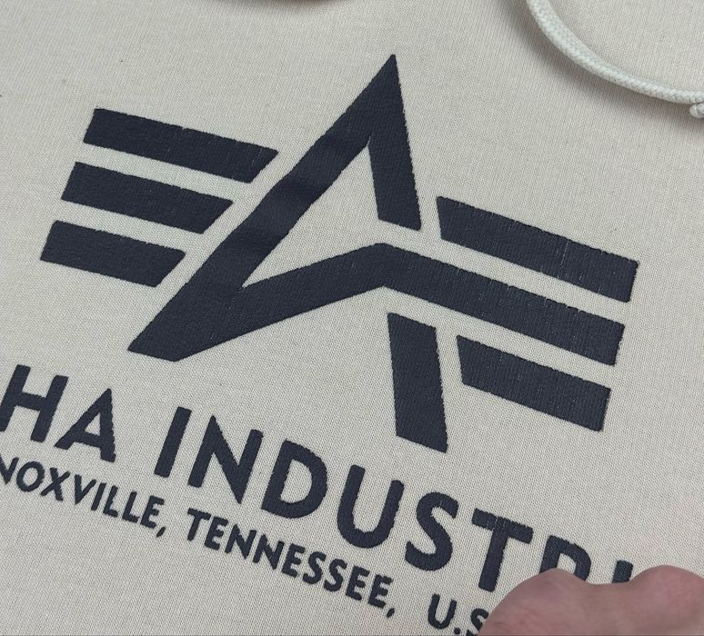 Худи Alpha Industries розмір ХЛ Свитшот Худи Casual Зипка