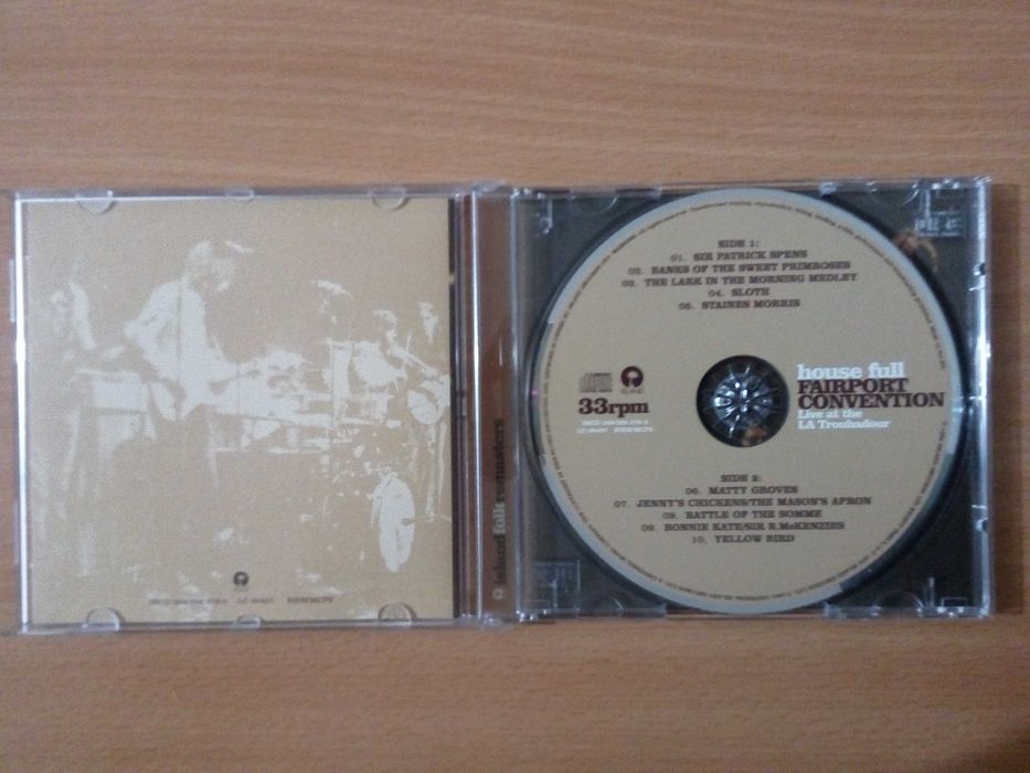 FAIRPORT CONVENTION - House Full Live At The Troubadour - Baixa de Preco
