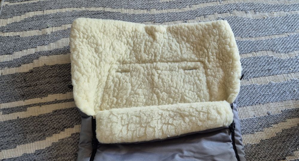 Śpiworek zimowy szary