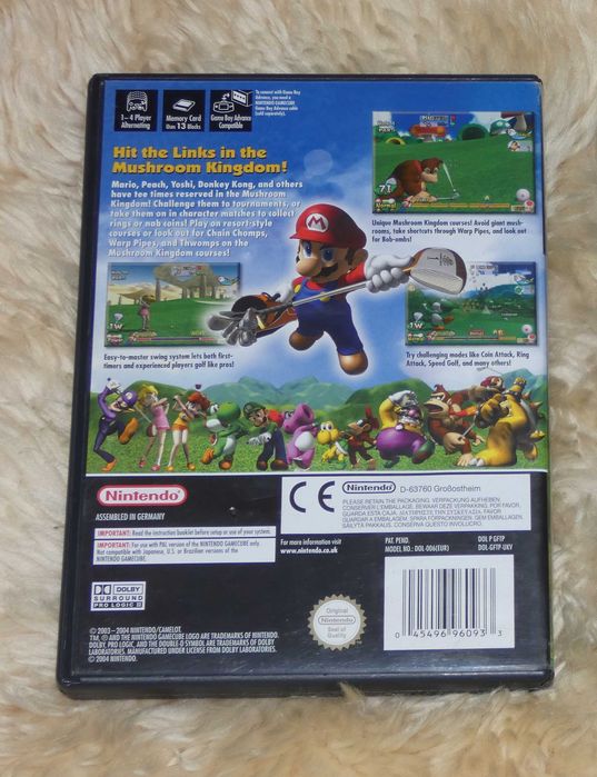 Игры для Nintendo Gamecube: Mario Golf