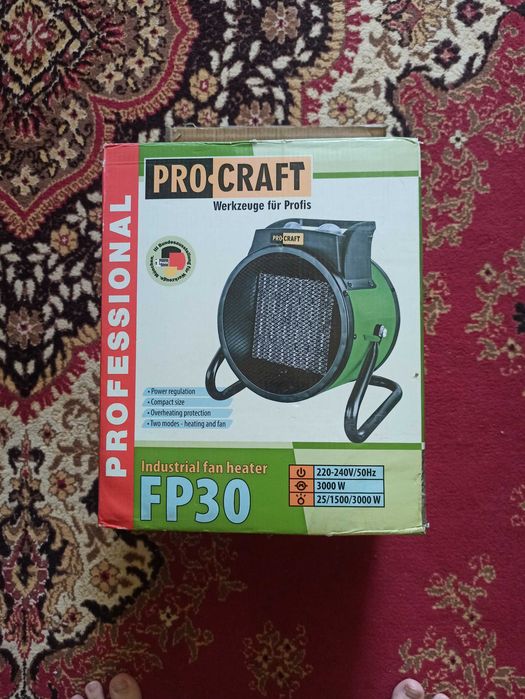 Тепловой вентилятор, дуйчик PRO CRAFT FP30