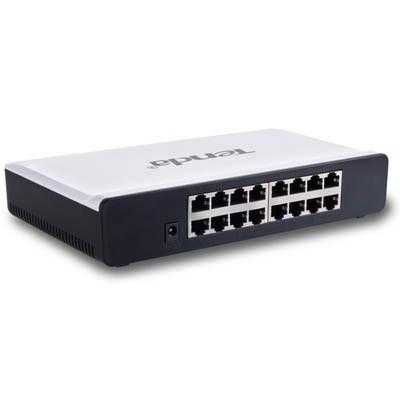 Комутатор мережевий Tenda S16, некерований, 16 портів