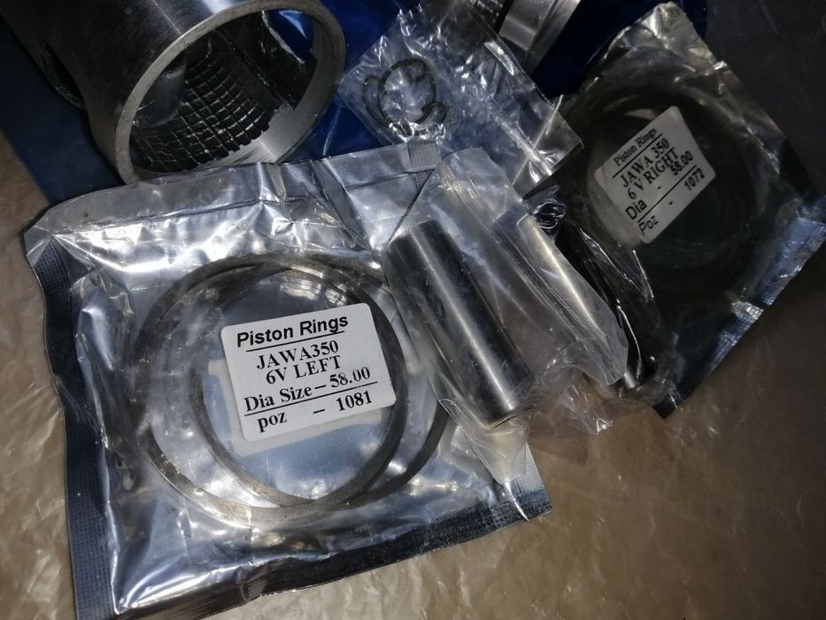 Поршня комплект ЯВА/JAWA 360-634-CZ Made in Тайвань.