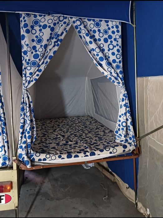 Atrelado-Tenda de Campismo – Pronto a Circular e Acampar