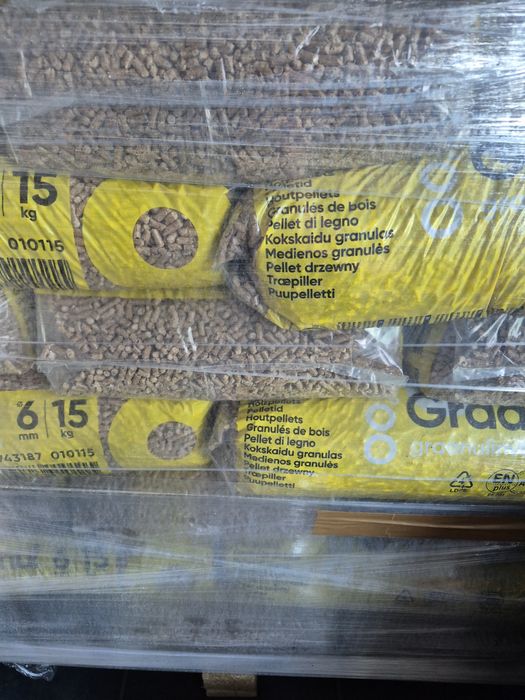 Pellet drzewny  A1 certyfikat  6mm